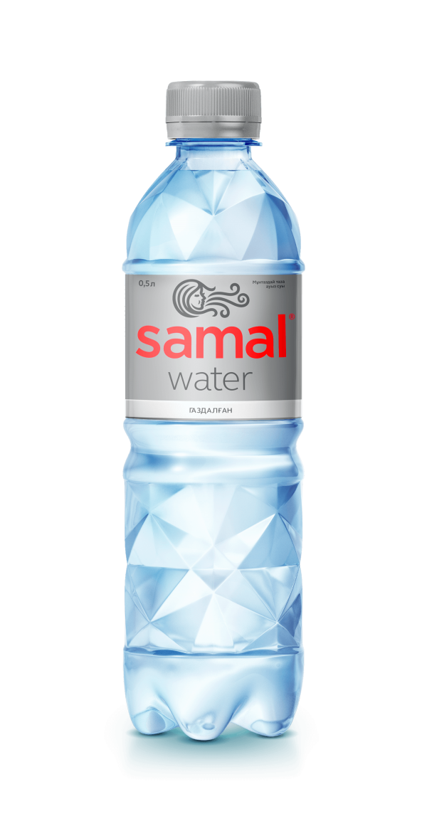 Вода Samal 0,5 л  Газированная