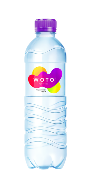 WOTO суы – 0,5 л, газдалмаған
