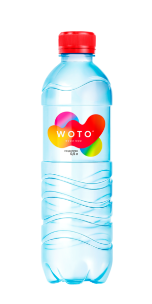 WOTO суы – 0,5 л, газдалған