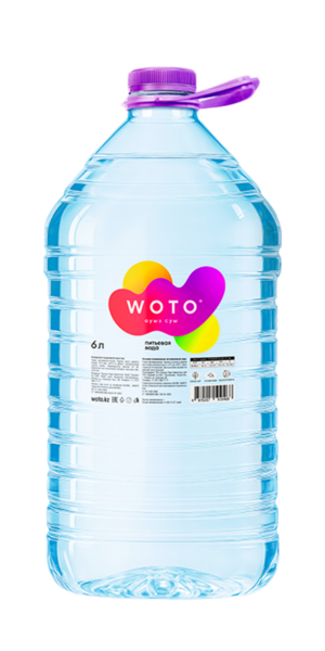 Вода WOTO -  6 л негазированная